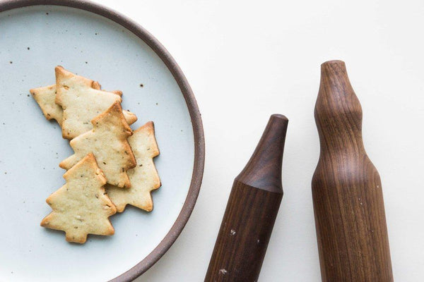 Recipe: Rosemary Pine Nut Sugar Cookies with Big + Little Rolling Pins