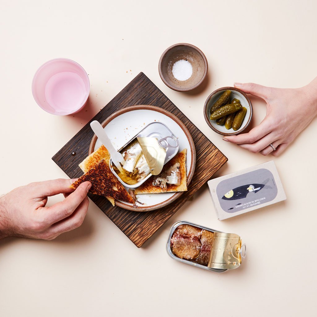 Sardines in Lemon Olive Oil