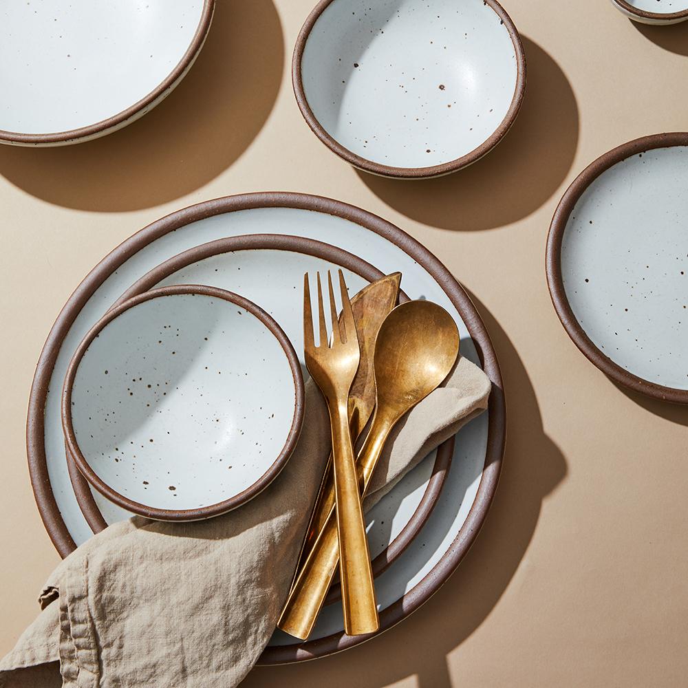 Stacking Brass Flatware