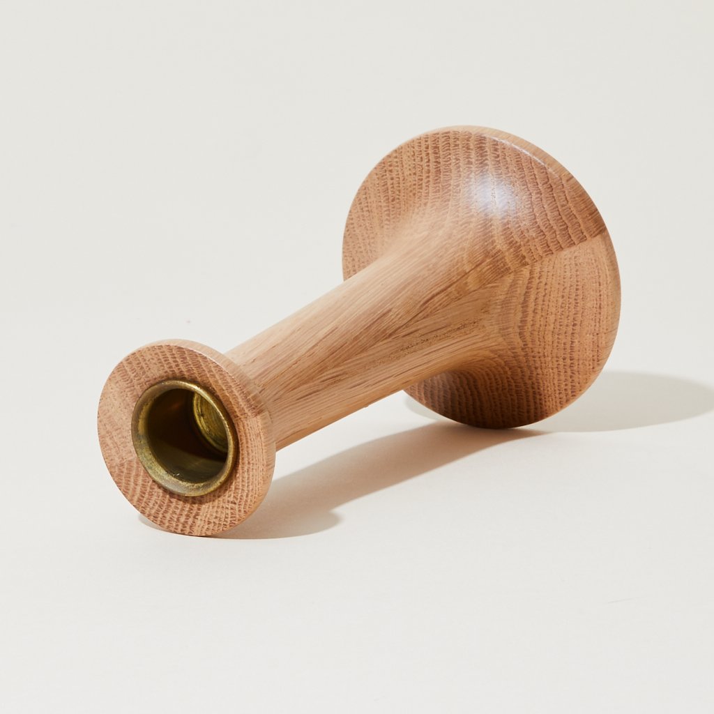 Oak Candle Holder