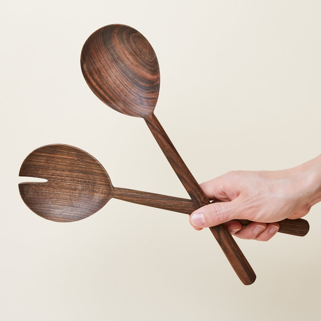 Walnut Serving Set