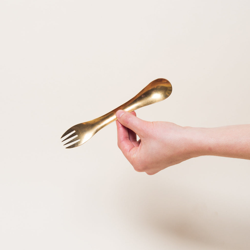 Brass Picnic Spork