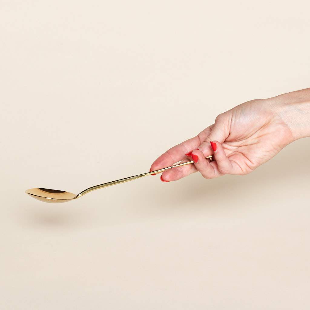 Brass Serving Spoon