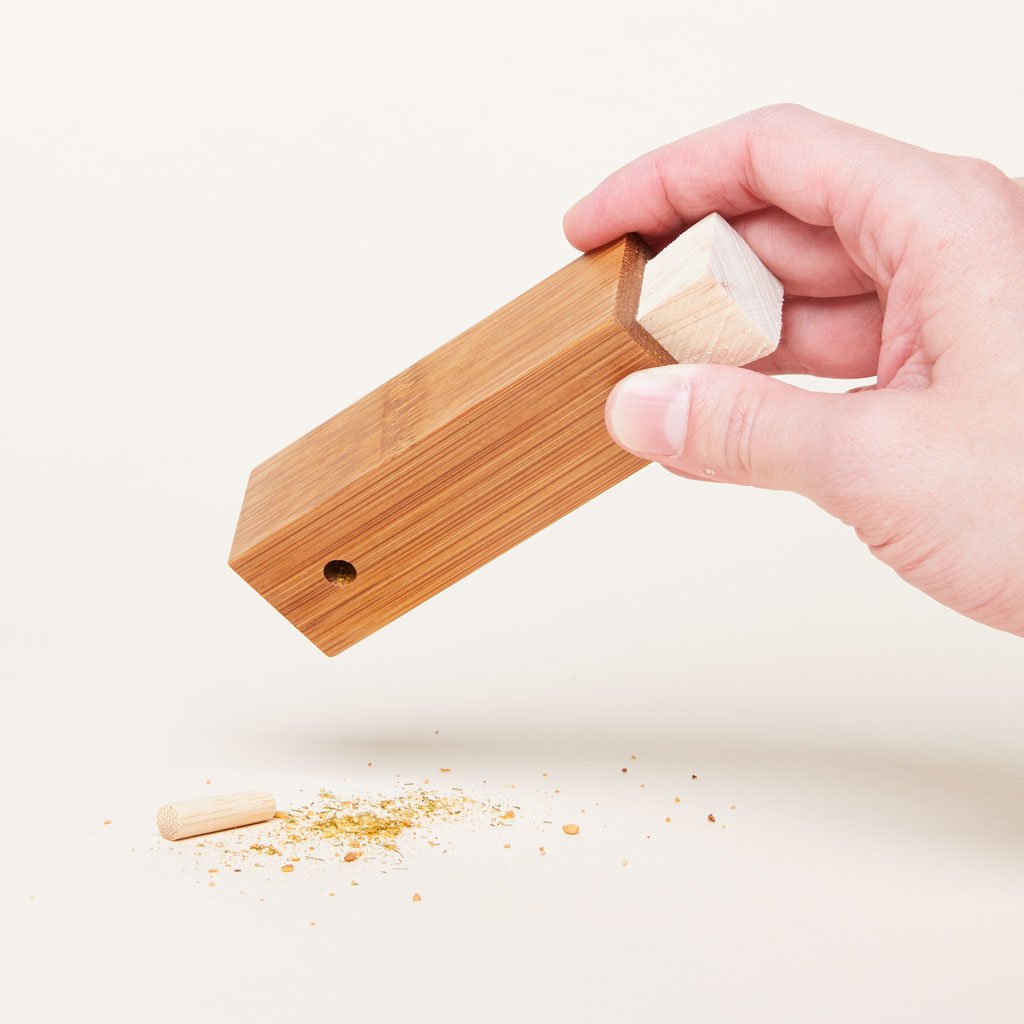 Bamboo Spice Dispenser
